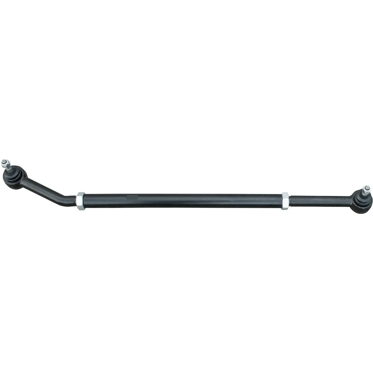 Rockjock Currectlync Steering, Modular Extreme Duty Drag Link, Jl/Jt, Bolt-On, 1 5/8 In. Dia., Bolt-On, Semi-Gloss Black Pc Finish 1