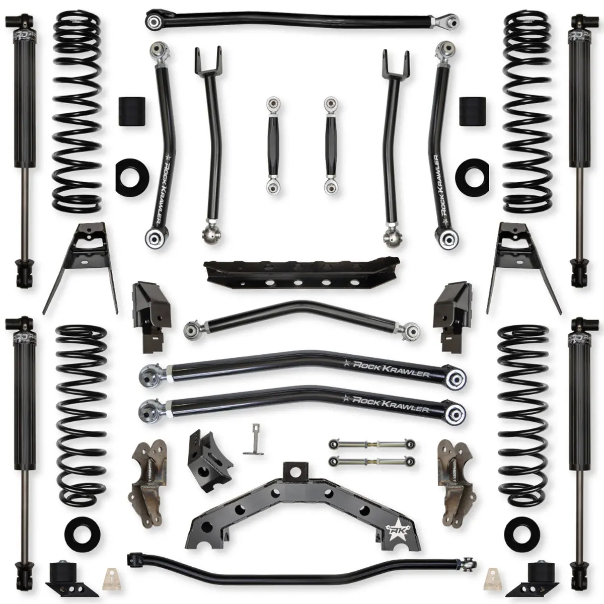 3.5 Inch T-Rex "No Limits" Suspension System - 2 Door Jl 3