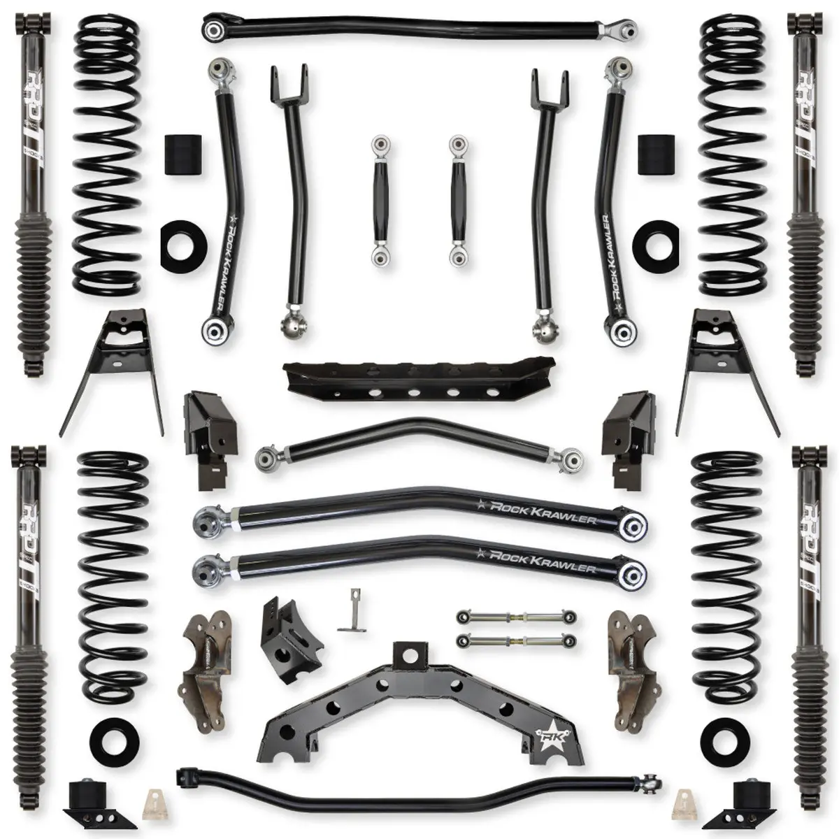3.5 Inch T-Rex "No Limits" Suspension System - 2 Door Jl 2