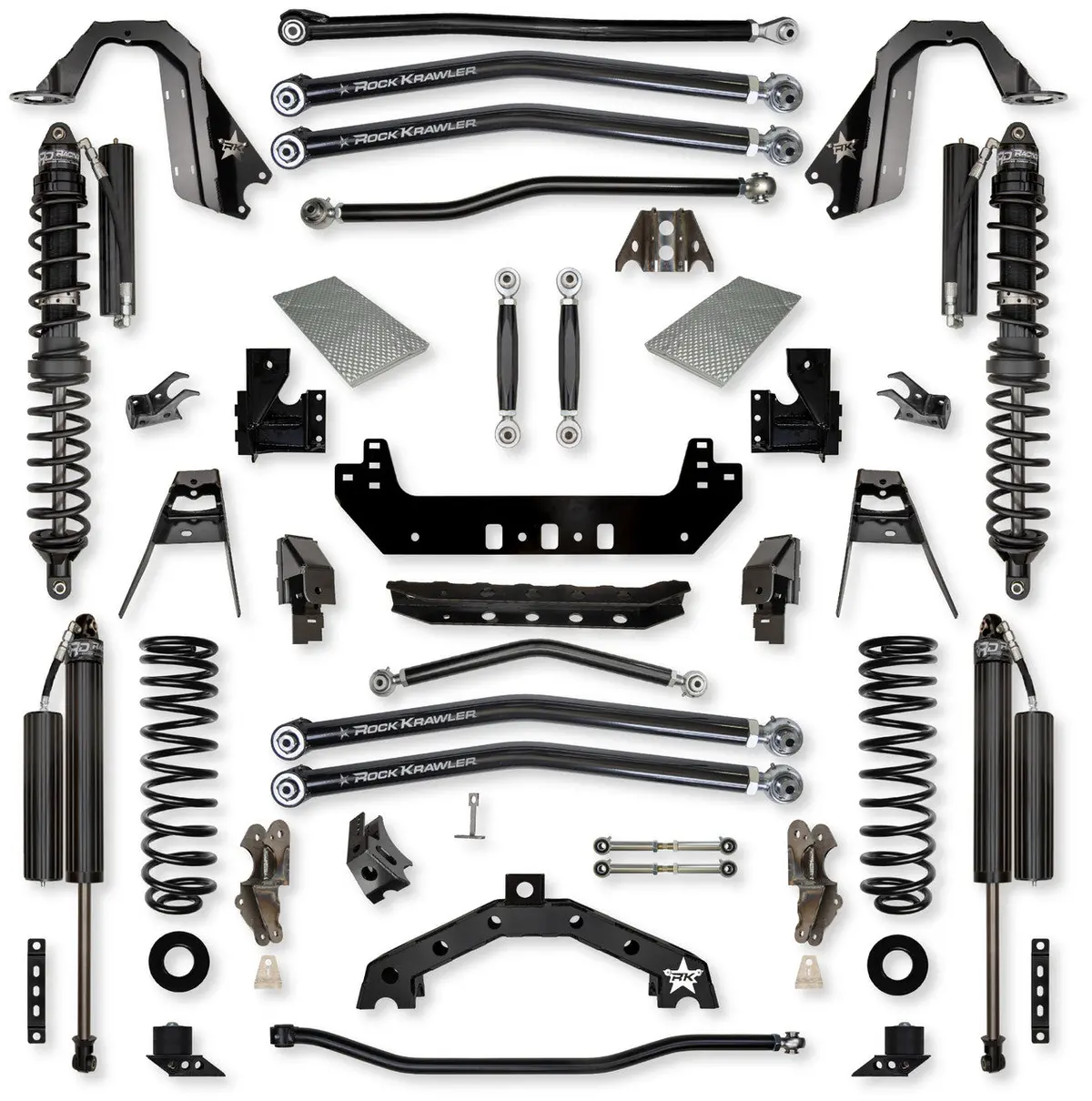 3.5 Inch X Factor X2 "No Limits" Long Arm Suspension 4