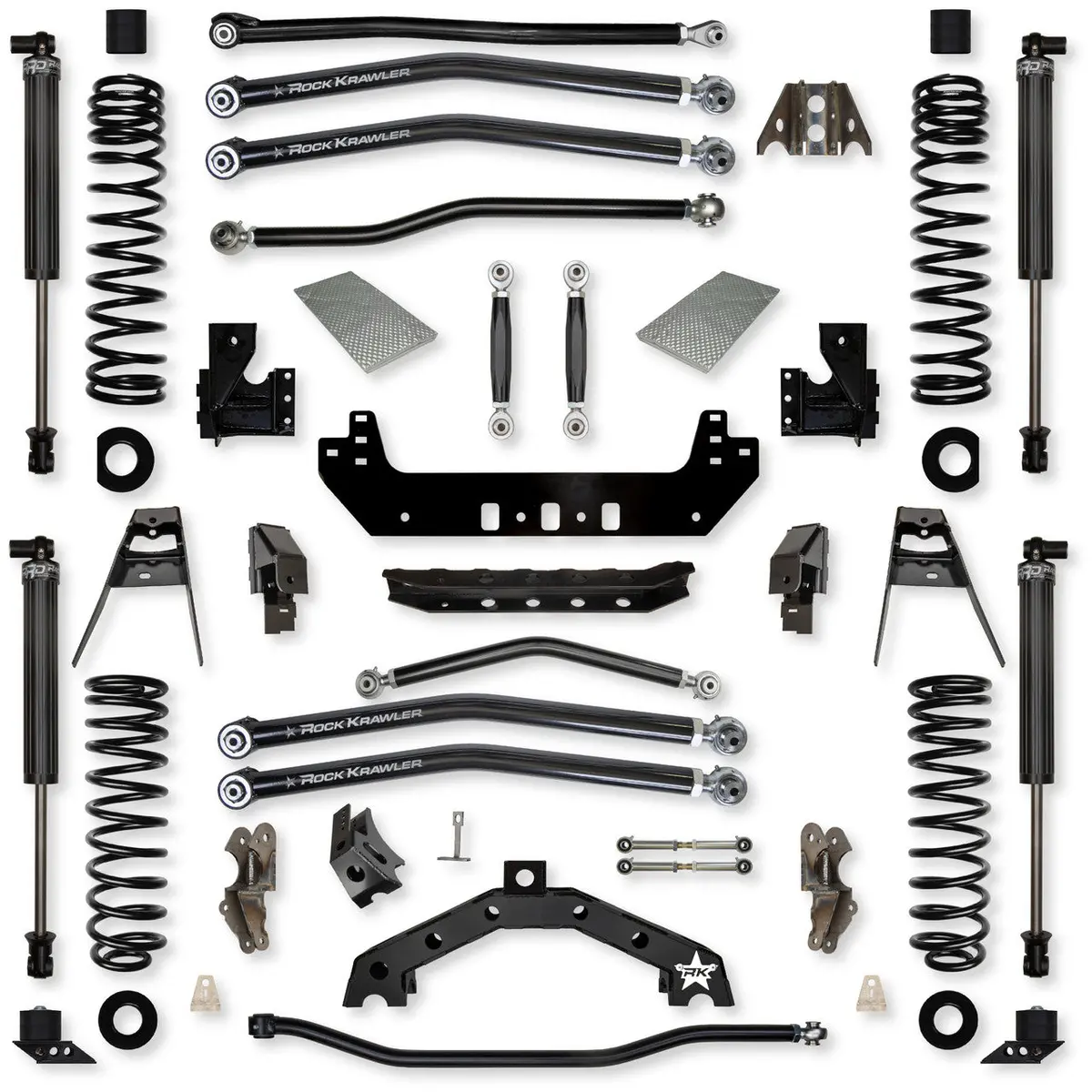 3.5 Inch X Factor X2 "No Limits" Long Arm Suspension 3