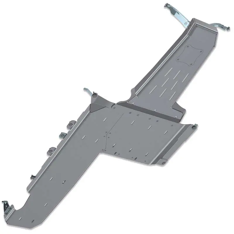Jlu Full Bellypan - 4 Door 392 Hemi Aluminum 1