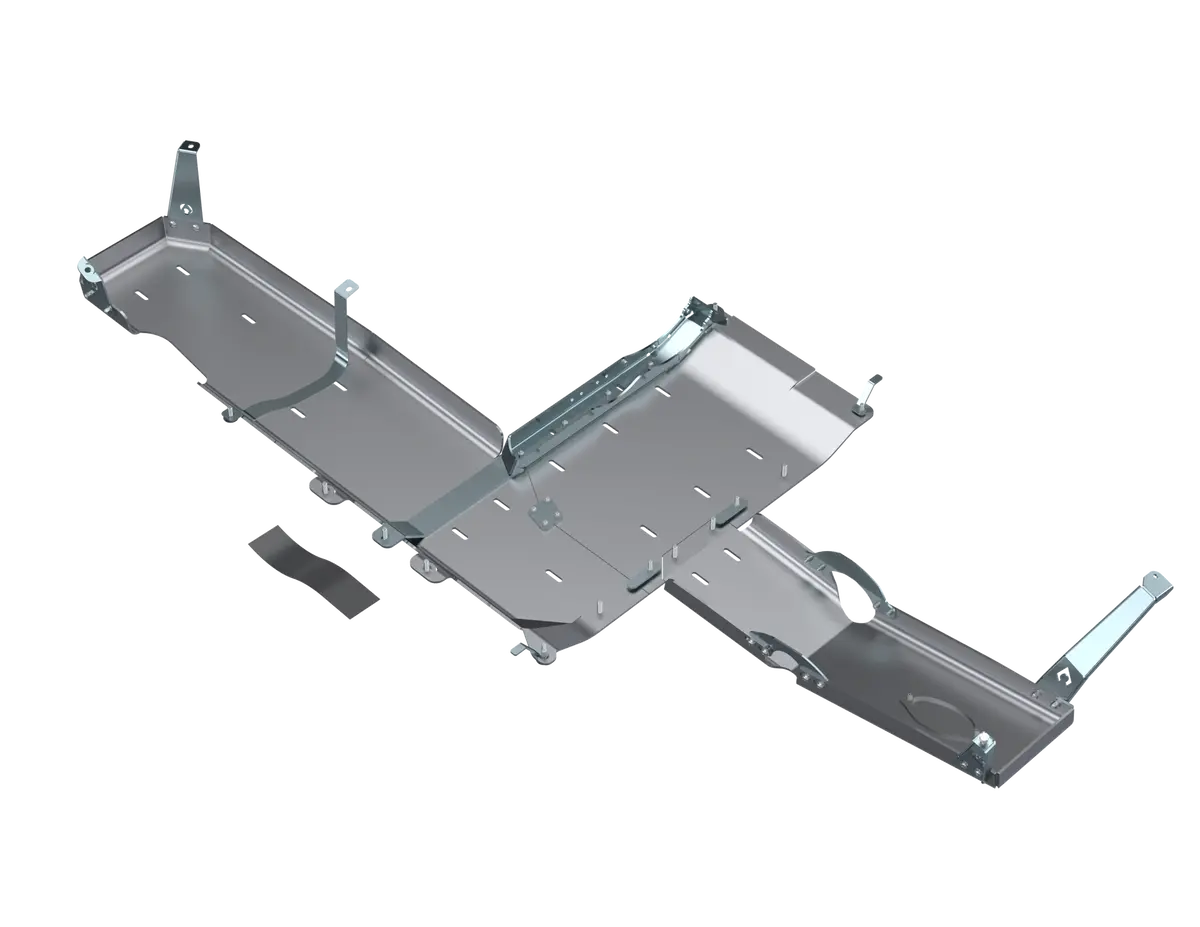 Jlu Full Bellypan With Oil Door - 4 Door 3.6L Aluminum 2021+ 1