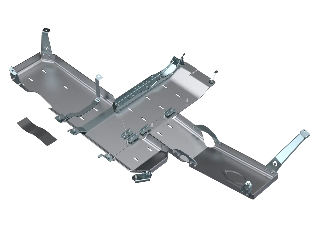 Jl Full Bellypan With Oil Door - 2 Door 3.6L Aluminum 2021+ 1