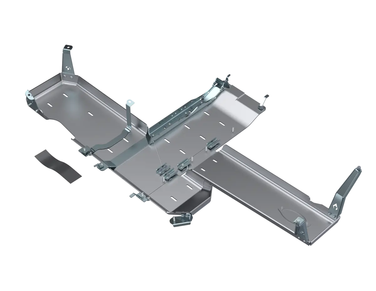 Jl Full Bellypan With Oil Door - 2 Door 2.0L Aluminum 2018+ 1