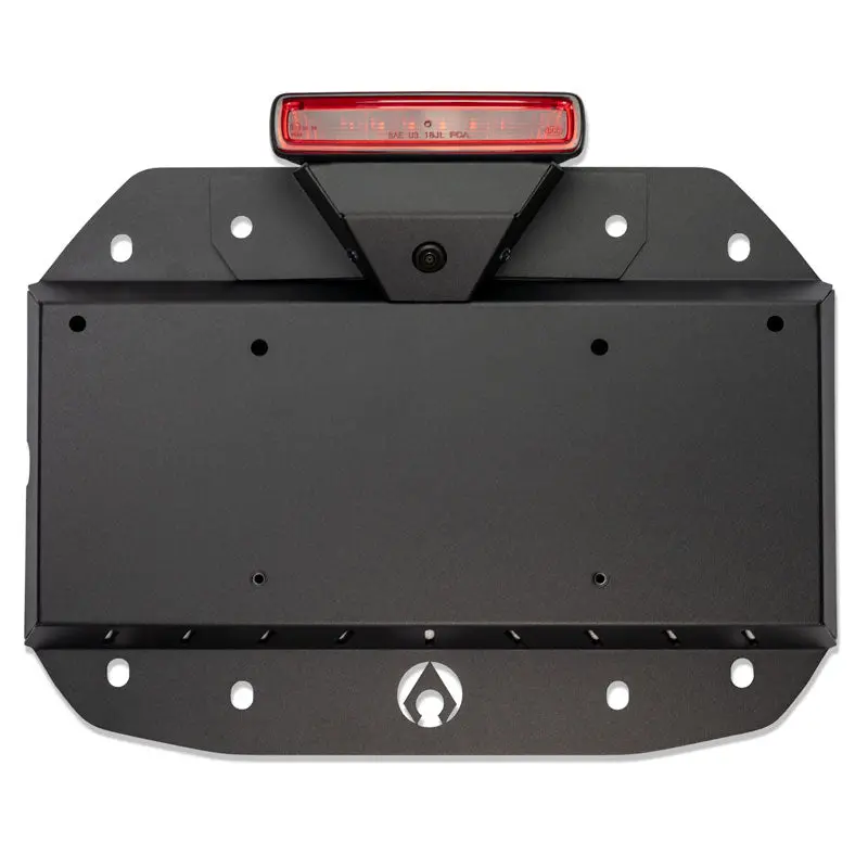Jl Spare Tire Delete Kit V2 - Powdercoated Aluminum 1