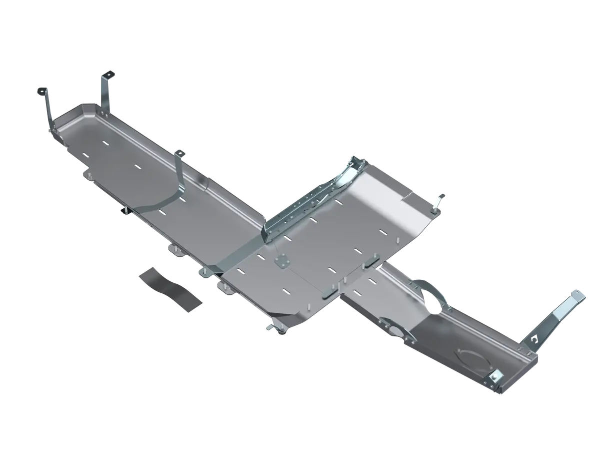 Jt Gladiator Full Bellypan With Oil Door - 3.6L Aluminum 1