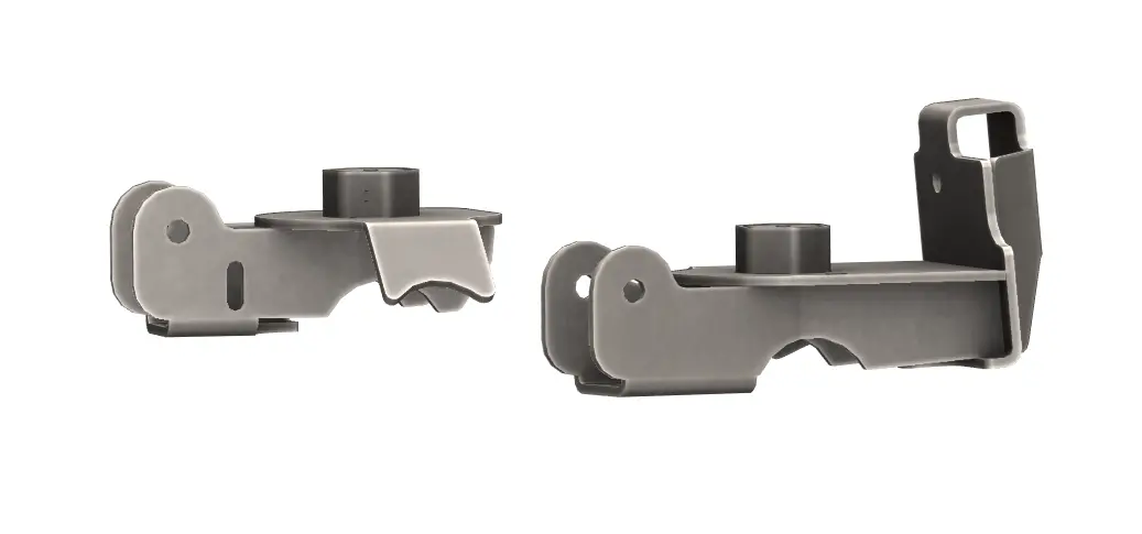 Jt Gladiator 2020-Current Upper Control Arm Brackets, Coil Buckets, & Track Bar Bracket Set 1