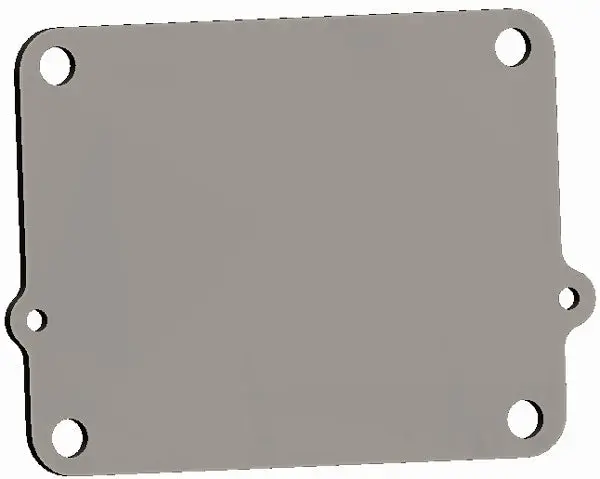 Jeep Jl/Jt Front Axle Disconnect Block Off Plate 1