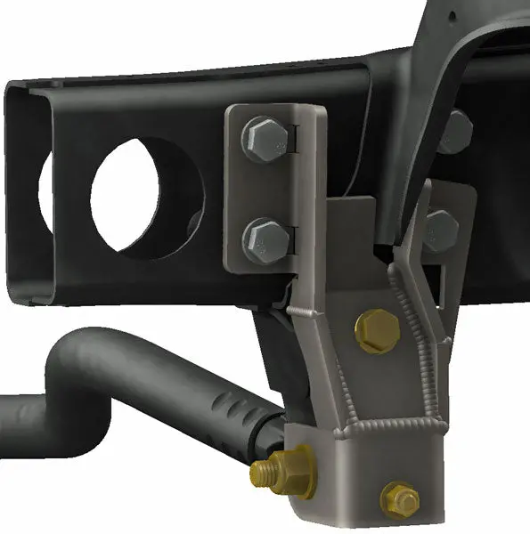 Jeep Jl/Jt Front Frame Track Bar Reinforcement Bracket 1