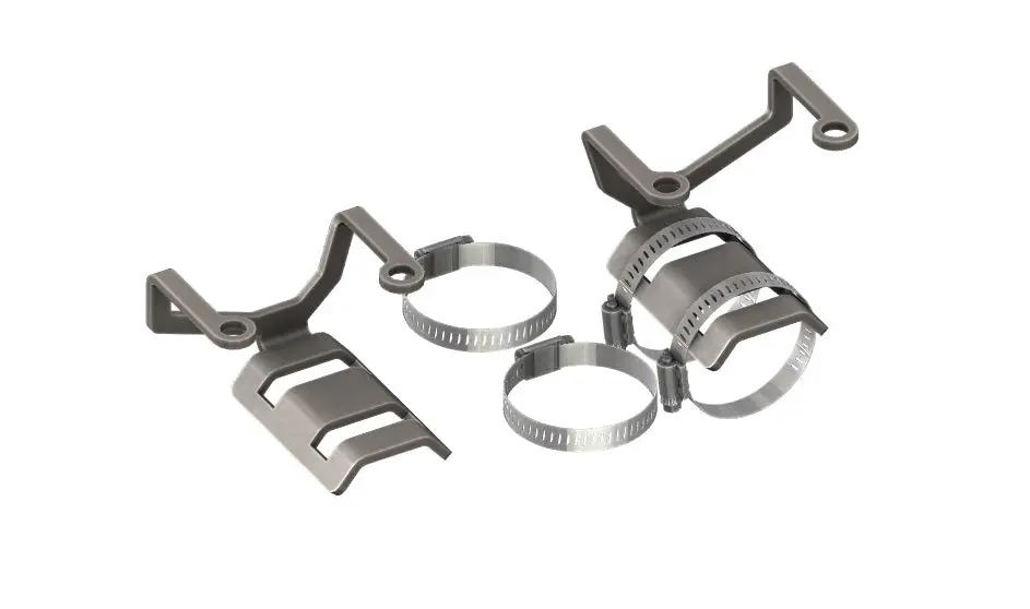 Jeep Jl & Jt Mojave Shock Reservoir Relocation Bracket Set 1