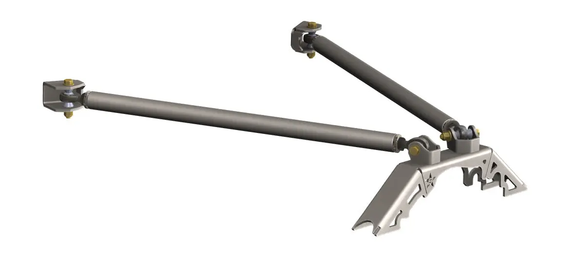 Jeep Tj And Lj Rear Triangulated Uppers Kit 1