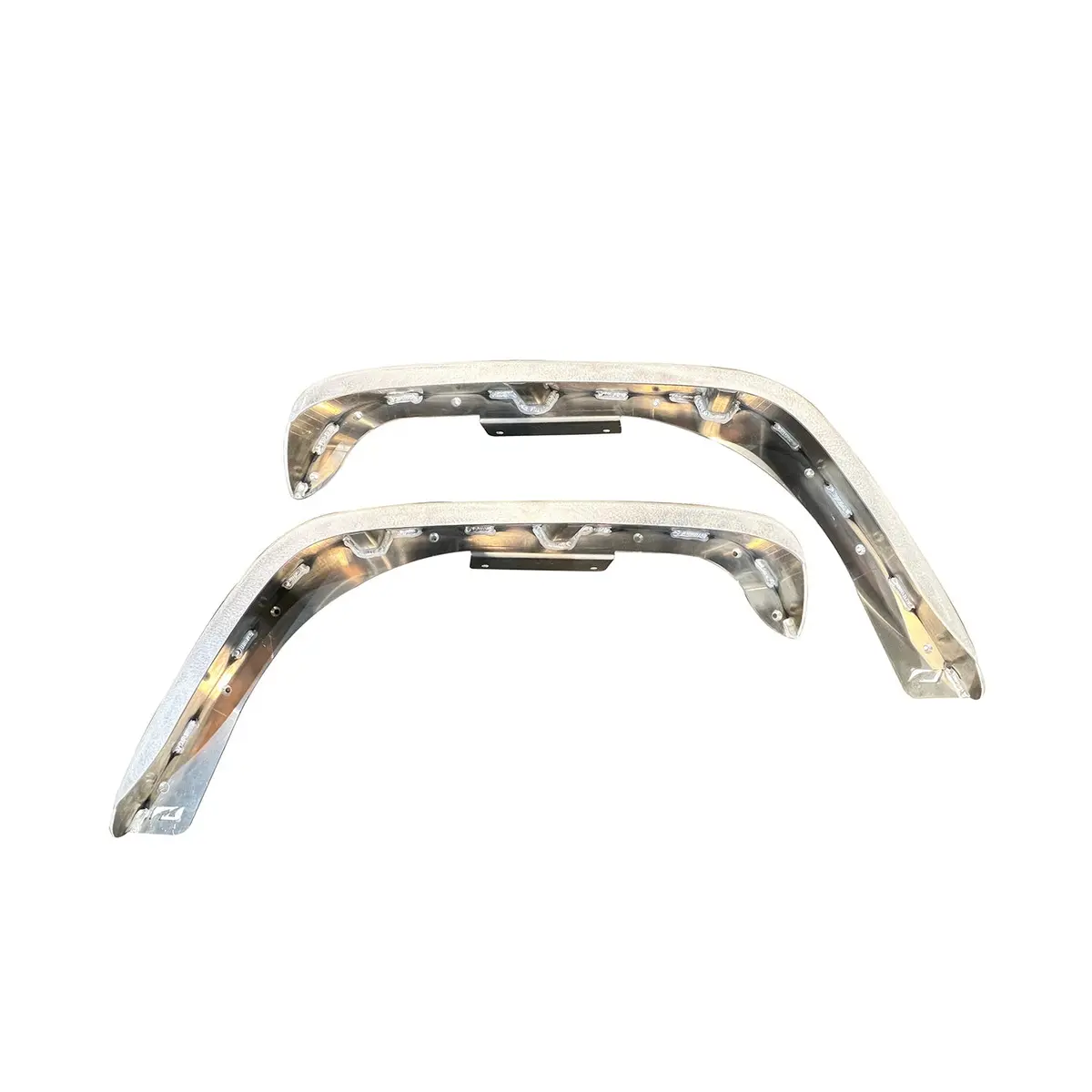 Aluminum Crusher 4" Front Fenders For Jeep Jk / Jku 1