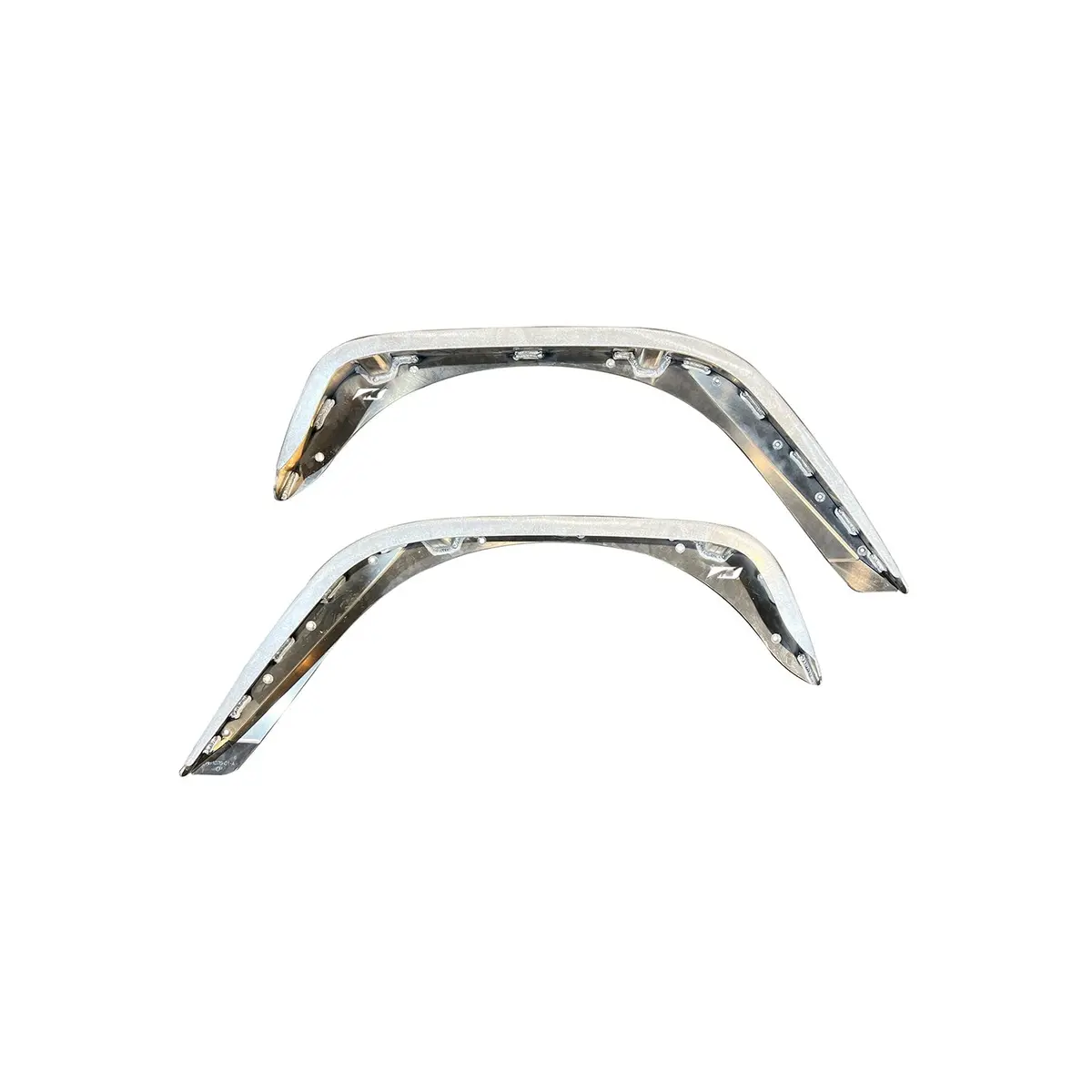 Aluminum Crusher 2" Rear Fenders For Jeep Jk / Jku 1