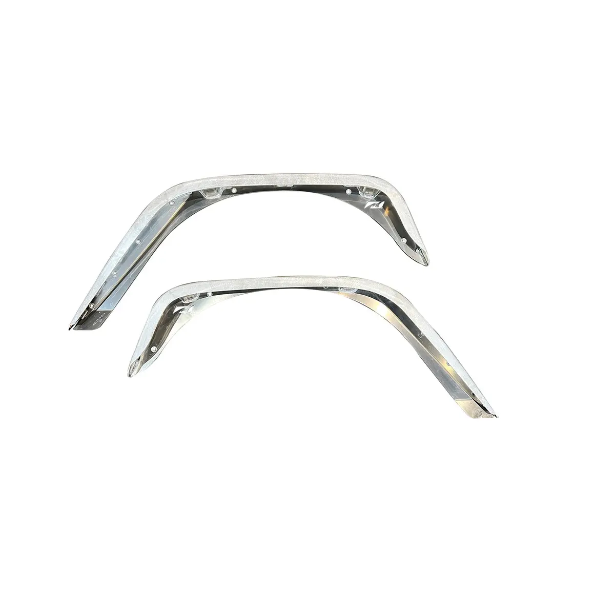 Aluminum Crusher 4" Rear Fenders For Jeep Jk / Jku 1