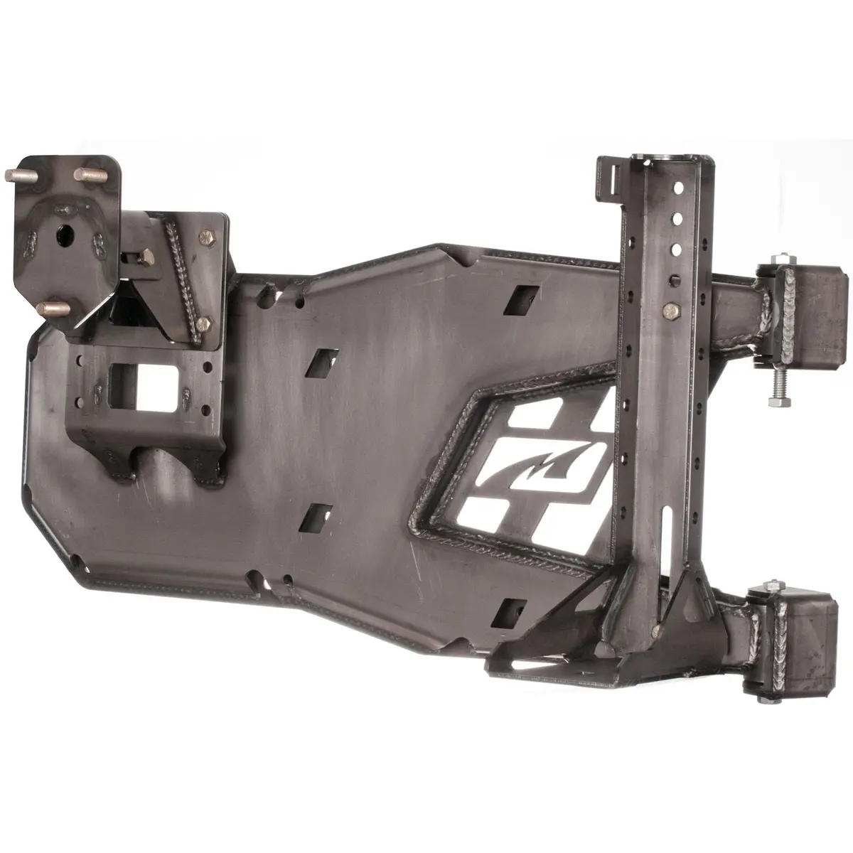 Spare Tire Carrier 8 Lug Wheel W/ Hilift Jack Mount For Jeep Jk / Jku 1