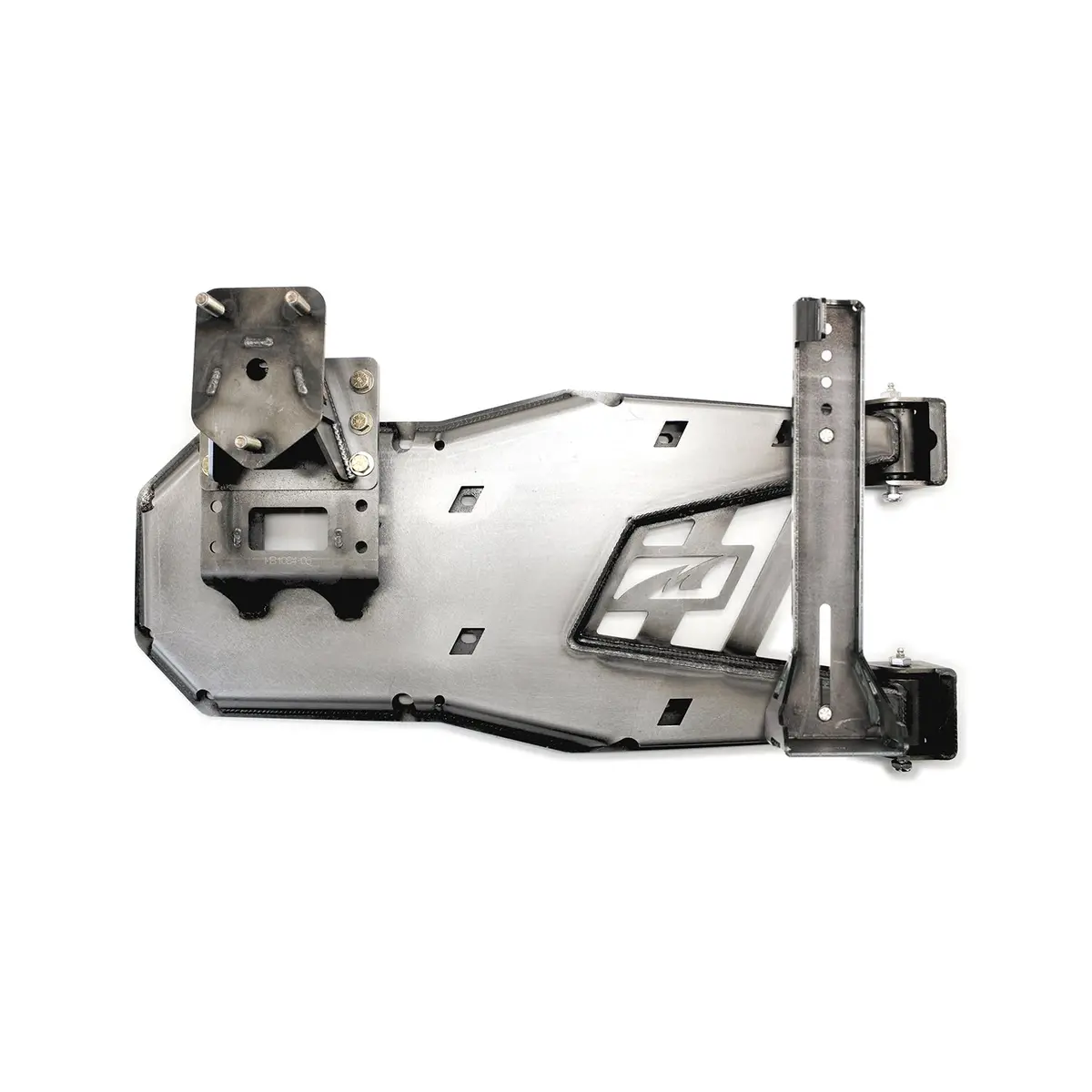 Spare Tire Carrier W/ Hilift Jack Mount For Jeep Jk / Jku 1