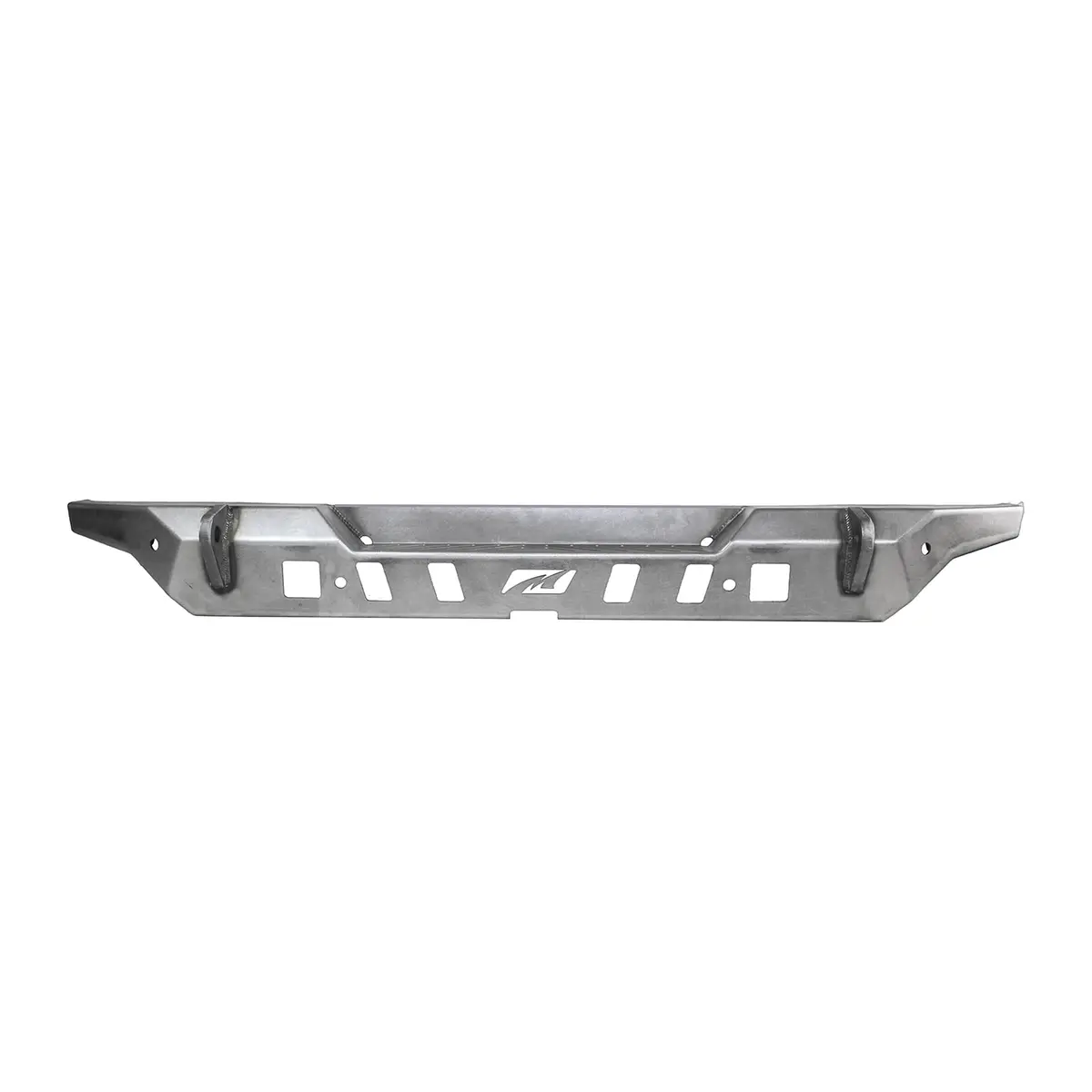 Rear Crusher Bumper W/ Light Mounts W/Spare Tire Cutout For Jeep Jl 1