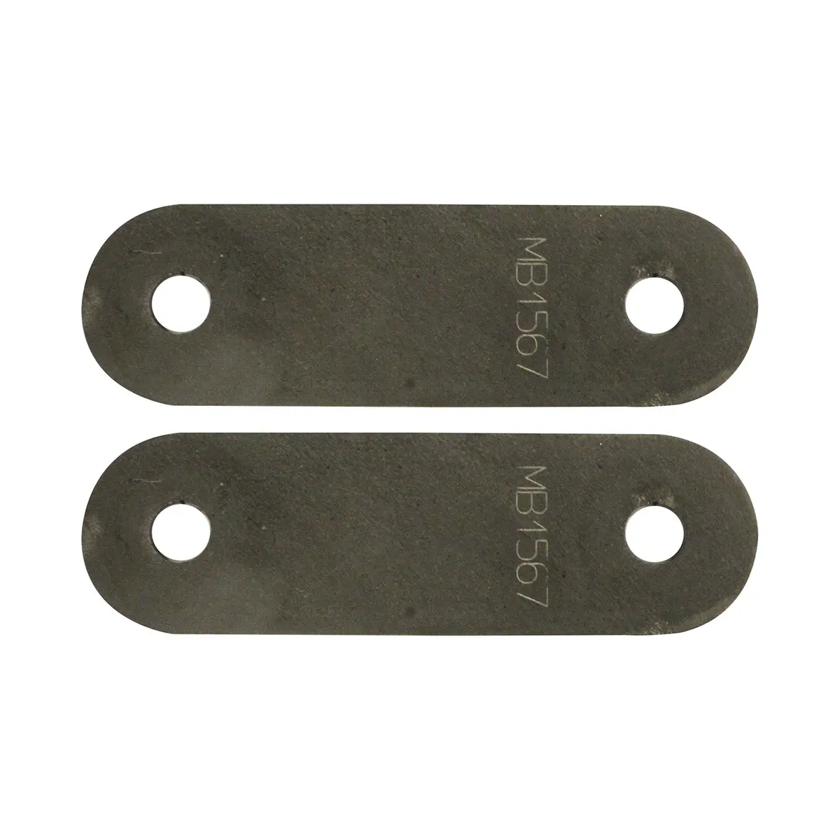 4" Straight Leaf Spring Shackle (2 Holes) 1