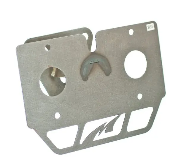 Spare Tire Tag Relocation Mount 1
