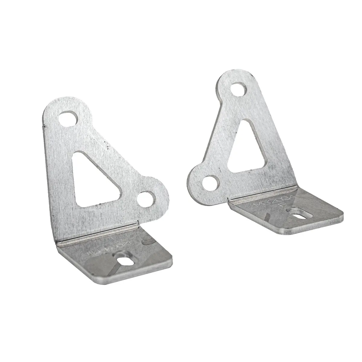Aluminum Pillar Light Mount Brackets For Jeep Cj / Yj 1