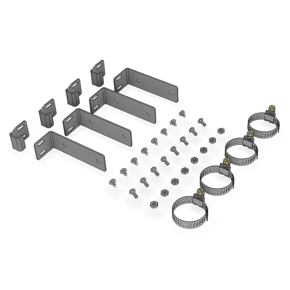 Soft Top Door Surround Bracket Kit For Motobilt Jeep Jku Cage Kit 1