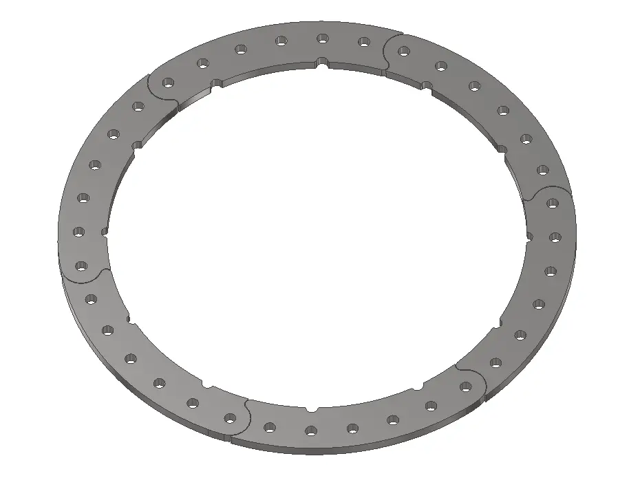 Centering Plate And Anti-Coning Rings For 17" Diy Beadlocks 1