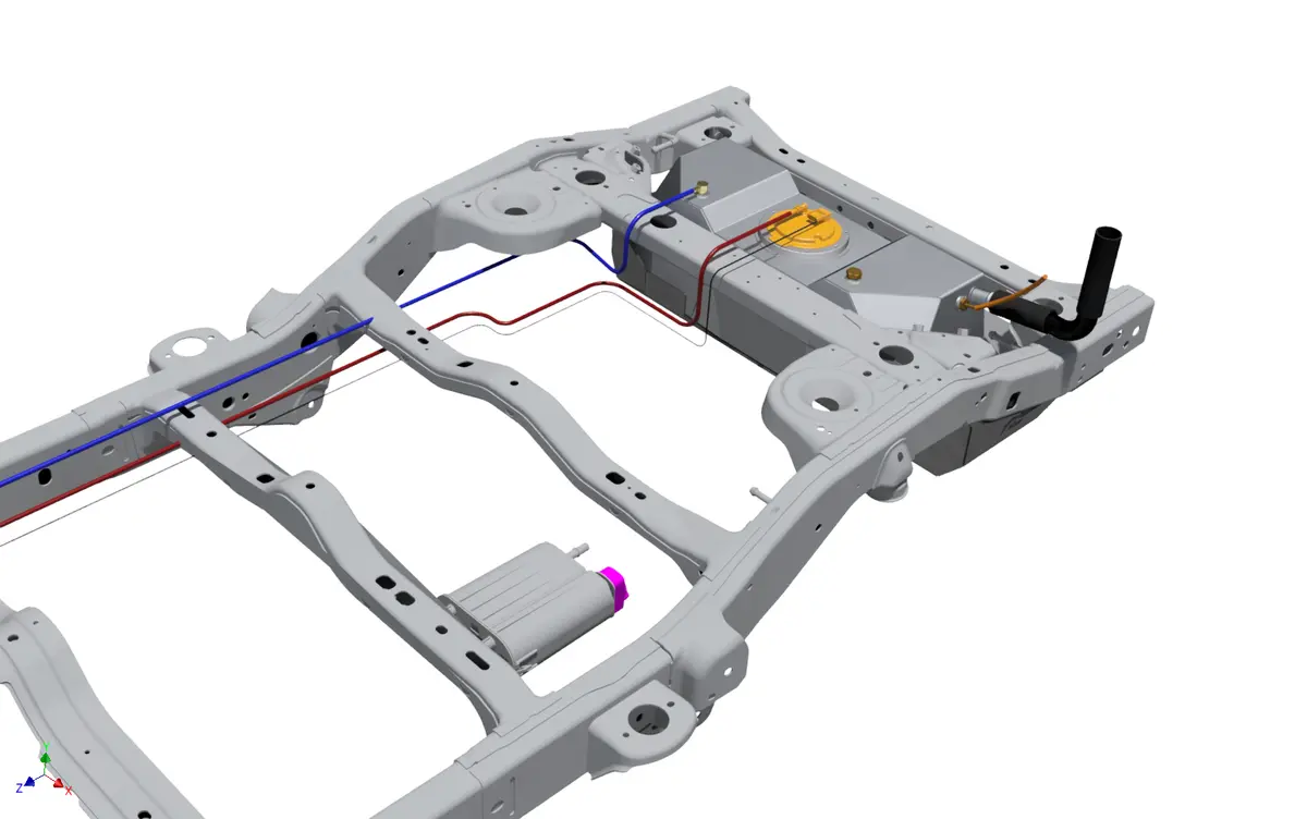 2012-2018 Jku Fuel Line And Evap Modification 1