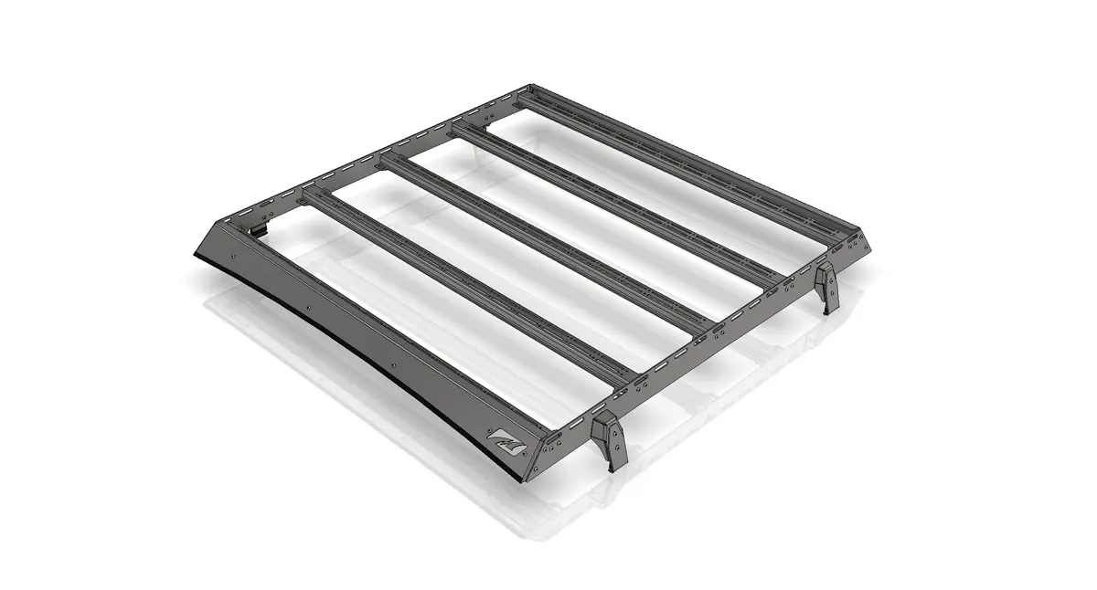 Half Cab Roof Rack For Jeep Jlu 1