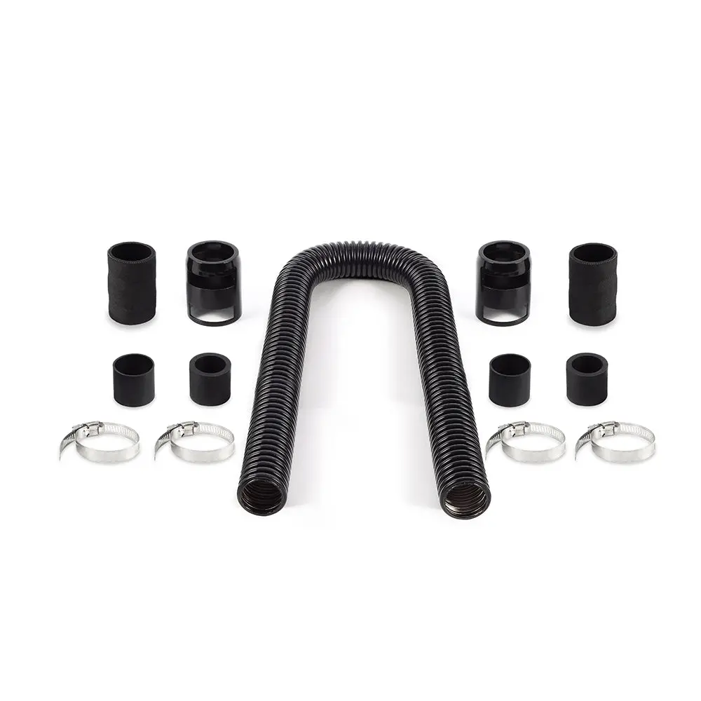 Mishimoto Mmah-U36bk Universal Flexible Stainless Steel Radiator Hose Kit, 36", Black 1