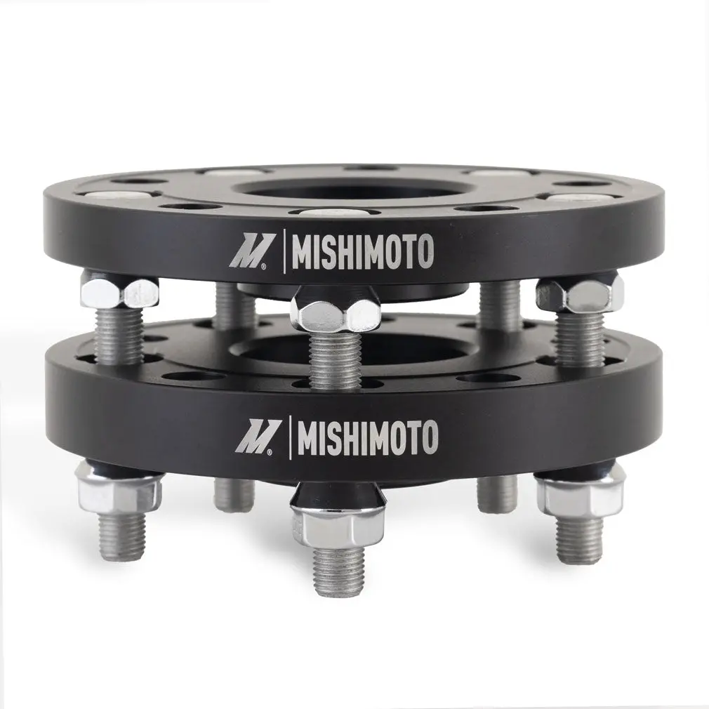 Mishimoto Mmb-Ws012-2025 Staggered Wheel Spacer Kit - 20Mm Front, 25Mm Rear, Fits Tesla Model 3 2017-2023 1