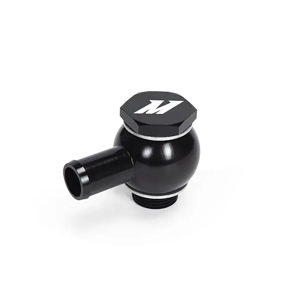Mishimoto Mmbb-Stbk Banjo Fitting With Bolt M20 X 5/8 Straight, Black 1