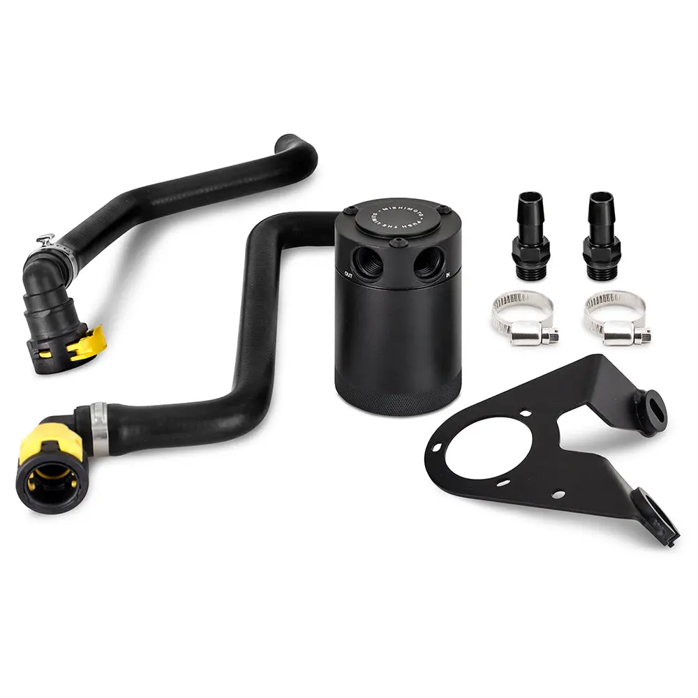 Mishimoto Mmbcc-Br27-21P Baffled Oil Catch Can Kit, Fits Ford Bronco 2.7L 2021+ 1