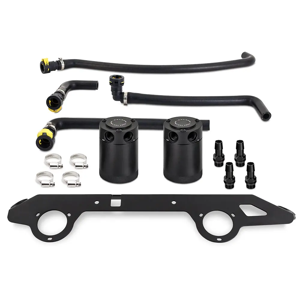 Baffled Oil Catch Can System, Fits Ford Bronco 2.7L 2021-2022 1