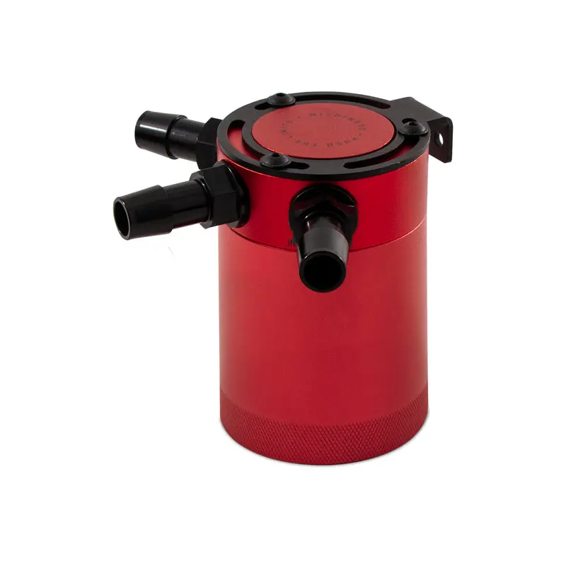Mishimoto  Mishimoto Compact Baffled Oil Catch Can, 3-Port 1