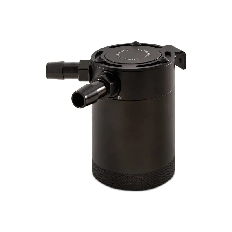 Mishimoto Mishimoto Compact Baffled Oil Catch Can, 2-Port 1