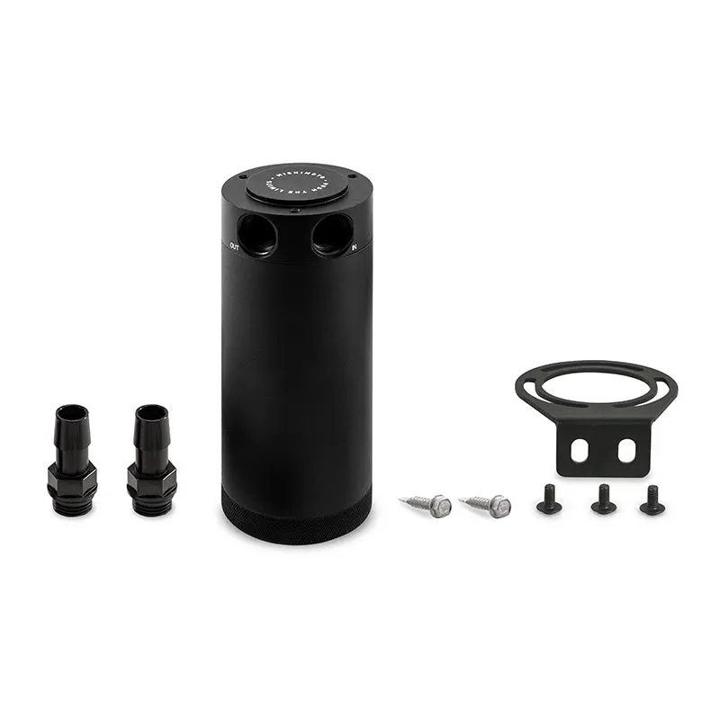 Mishimoto Mmbcc-Cbtwo-Xlbk Mishimoto Xl Baffled Oil Catch Can, 2-Port 1
