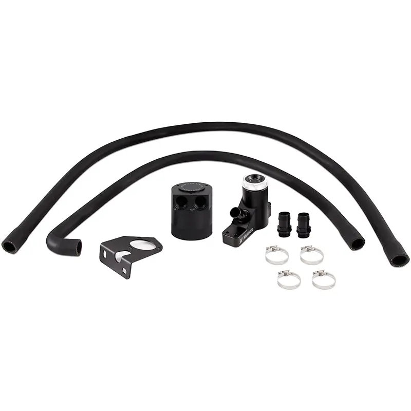 Mishimoto Mmbcc-F2d-08Be Ford 6.4L Powerstroke Baffled Oil Catch Can Kit, 2008-2010 1
