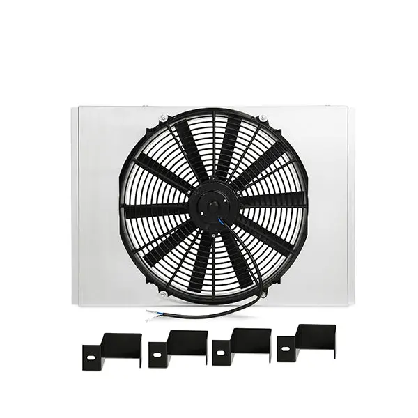 Chevrolet/Gm C/K Truck Performance Aluminum Fan Shroud W/ Fan Controller, 1963-1966 1
