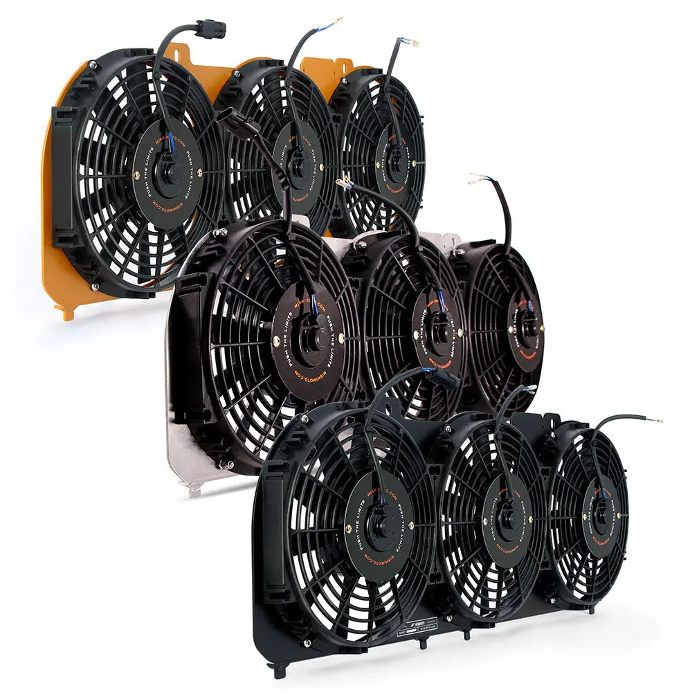 Mishimoto Mmfs-Xj-89K Aluminum Fan Shroud Kit, Fits Jeep Cherokee Xj 4.0L 1989-2001, Polished 1