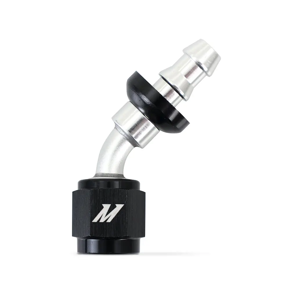 Mishimoto Mmft-Pl-445 Mishimoto Push-Lock Fitting, -4An, 45-Degree 1