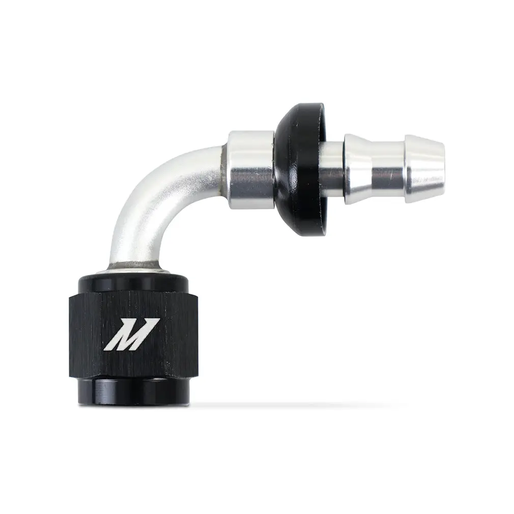 Mishimoto Mmft-Pl-490 Mishimoto Push-Lock Fitting, -4An, 90-Degree 1