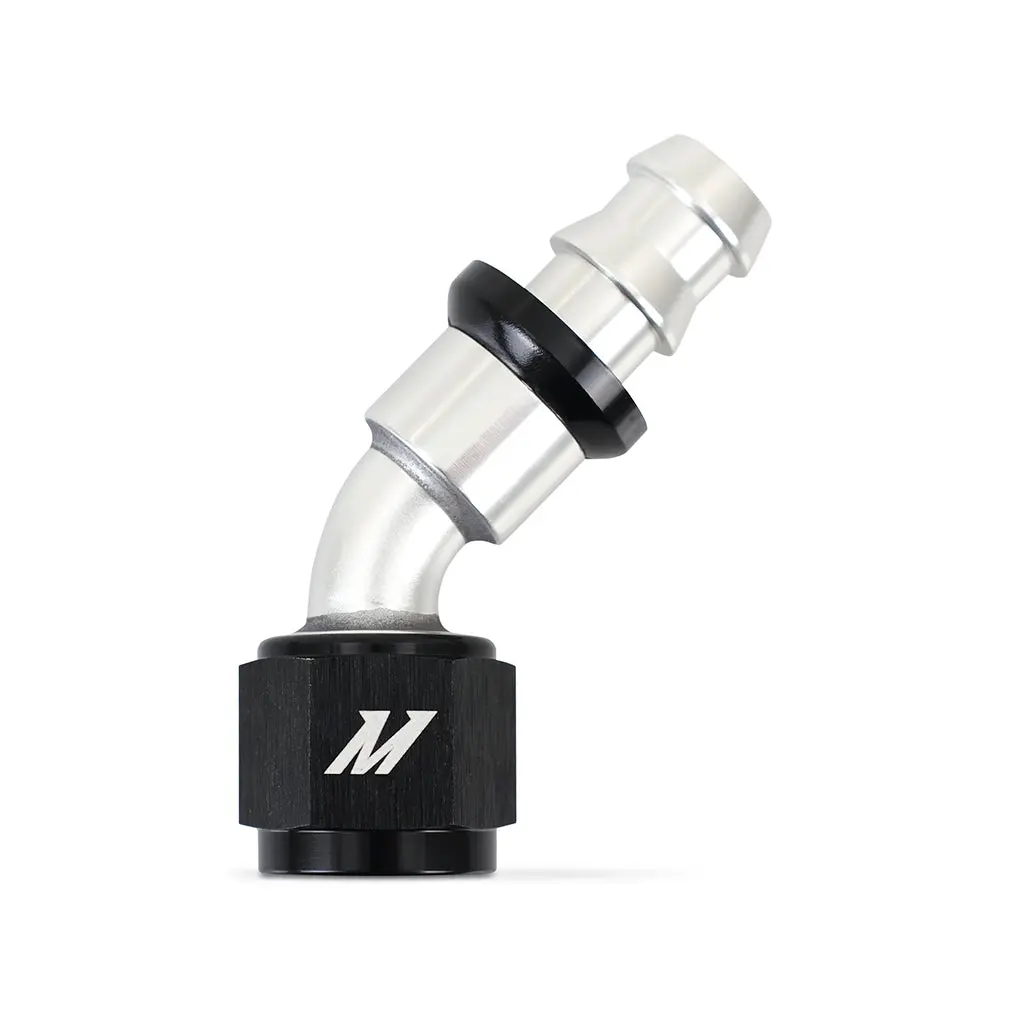 Mishimoto Mmft-Pl-845 Mishimoto Push-Lock Fitting, -8An, 45-Degree 1