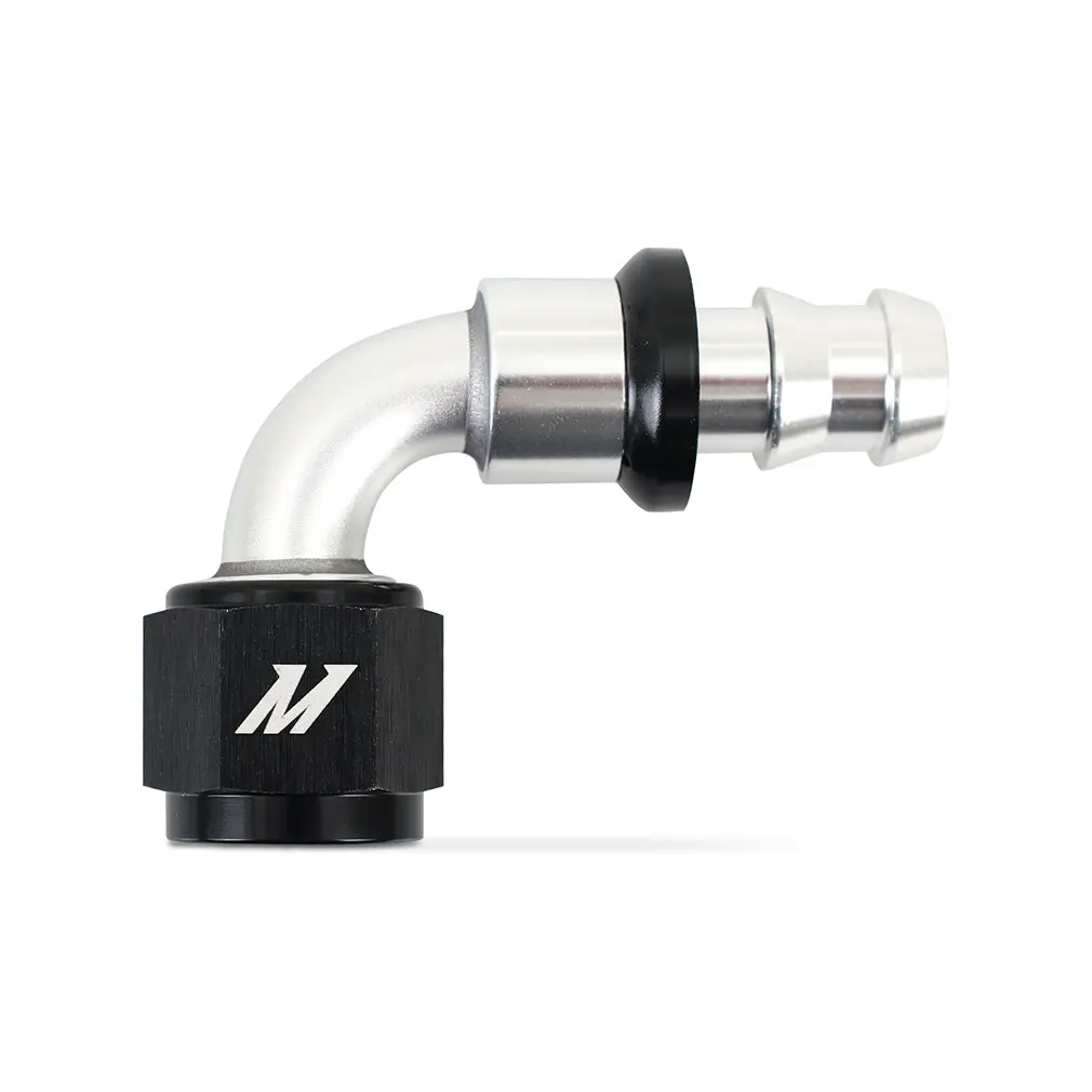 Mishimoto Mmft-Pl-890 Mishimoto Push-Lock Fitting, -8An, 90-Degree 1
