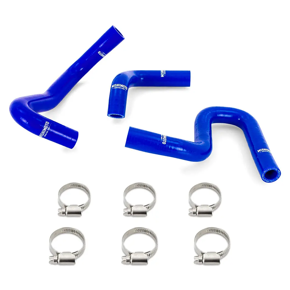 Mishimoto Mmhose-4Run34-96Hhbl Silicone Heater Hose Kit, Toyota 4Runner 3.4L 1996-2002 W/O Rear Heater, Blue 1