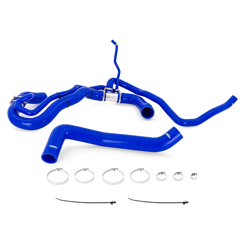 Mishimoto Mmhose-Dmax-17Bl Silicone Coolant Hose Kit, Fits Chevrolet/Gmc 6.6L Duramax 2017-2019, Blue 1
