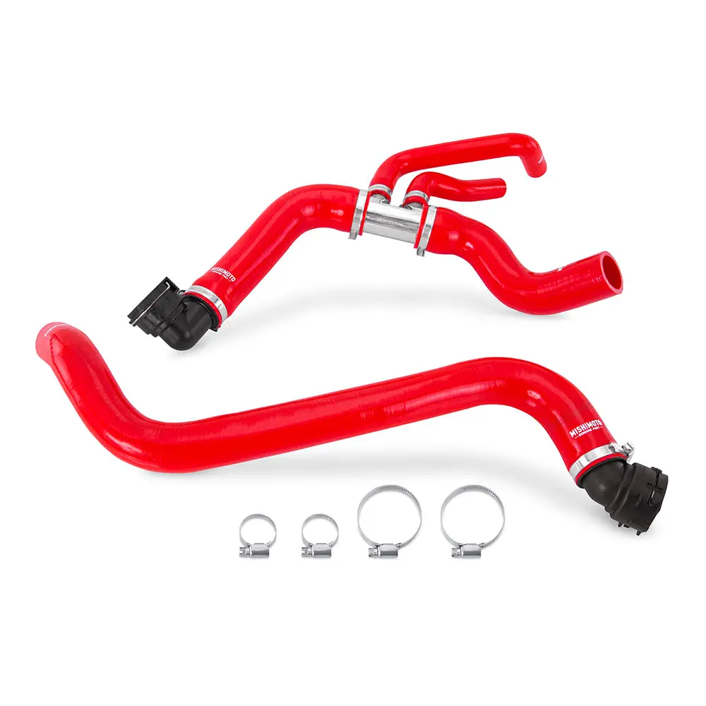 Mishimoto Mmhose-F50-15Rd Silicone Radiator Hose Kit, Fits 2011-2014 Ford F-150 5.0L V8, Red 1