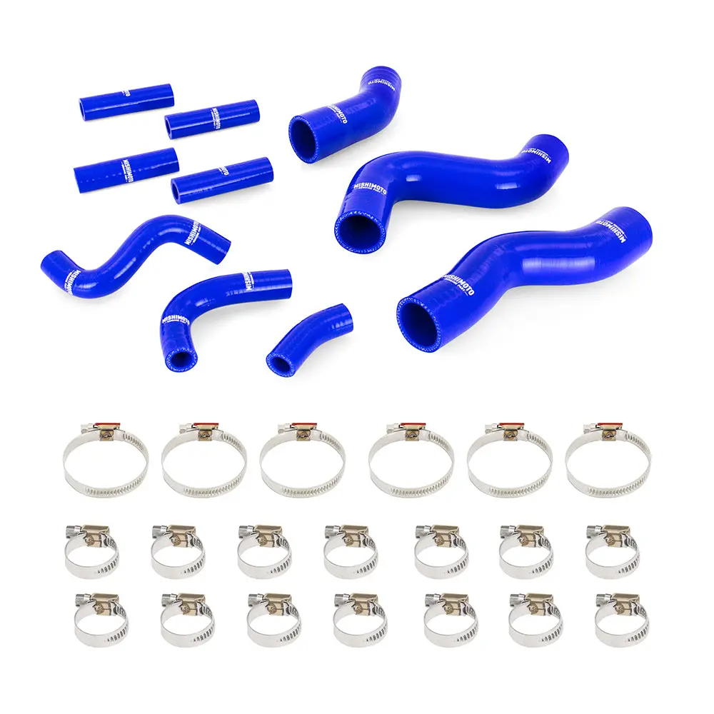 Mishimoto Mmhose-Lcr-92Kbl Radiator & Heater Hose Kit, Fits Toyota Land Cruiser 4.5L 1992-1997, Blue 1