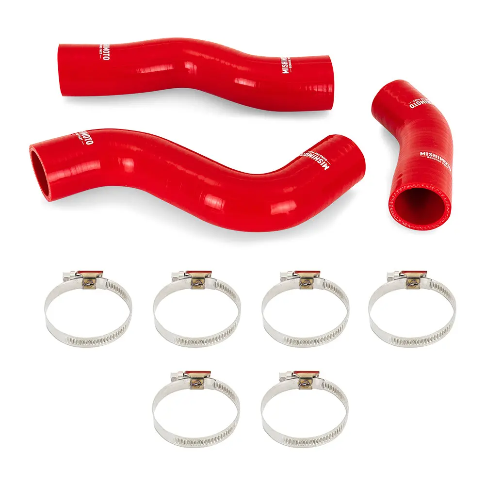 Mishimoto Mmhose-Lcr-92Rd Silicone Radiator Hose Kit, Fits Toyota Land Cruiser 4.5L 1992-1997, Red 1