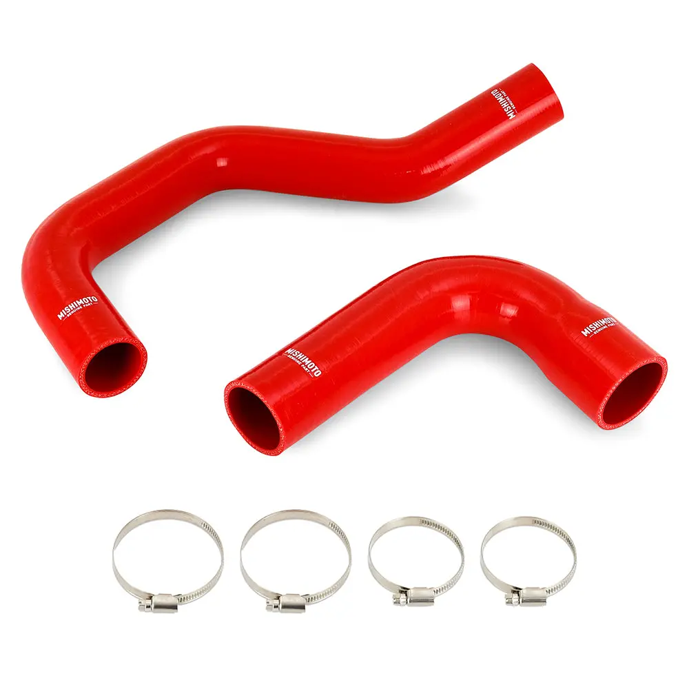 Mishimoto Mmhose-Ram-91Rd Silicone Radiator Hose Kit, Fits Dodge 5.9L Cummins 1991-1993, Red 1